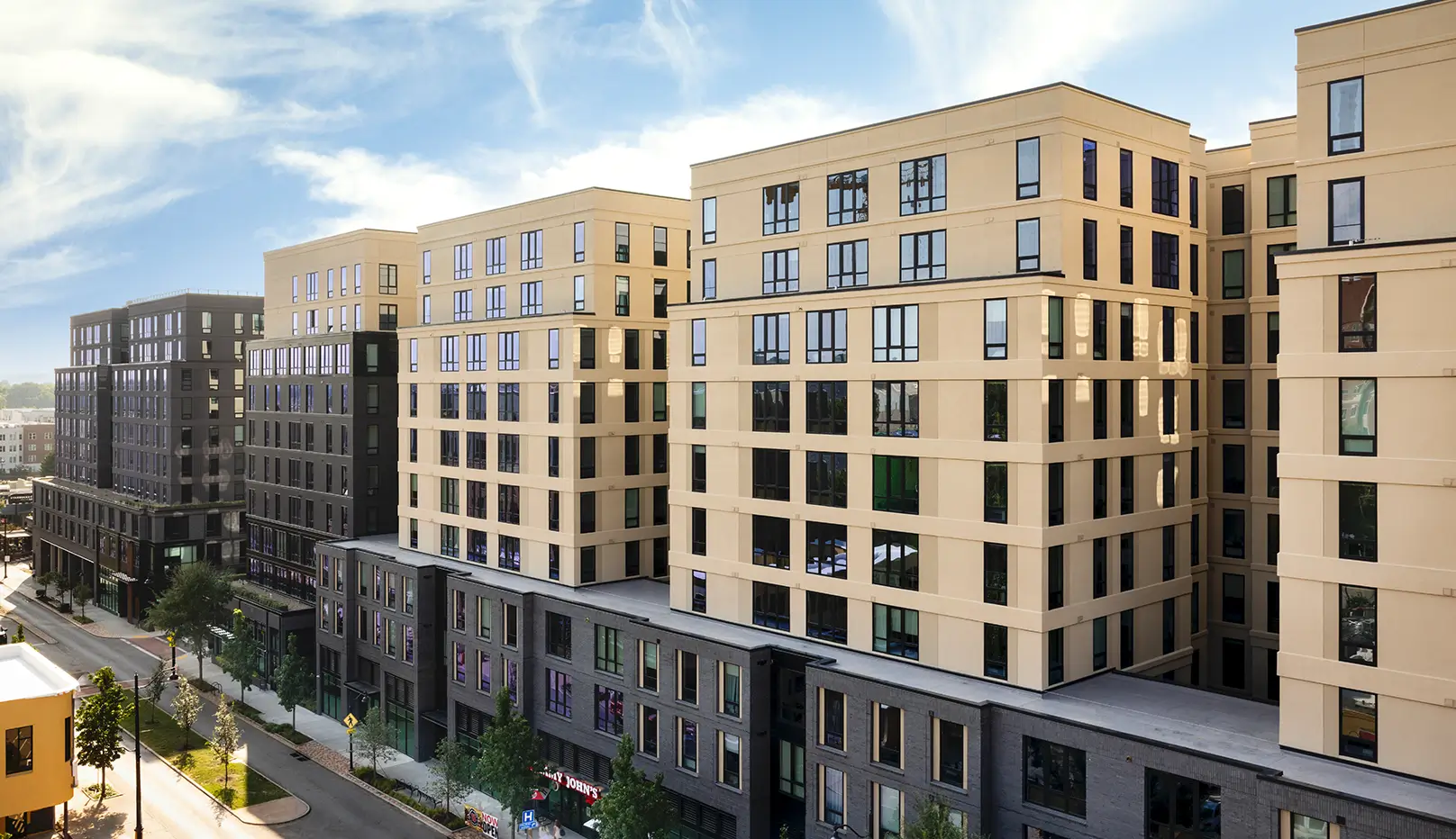 apartment building exterior