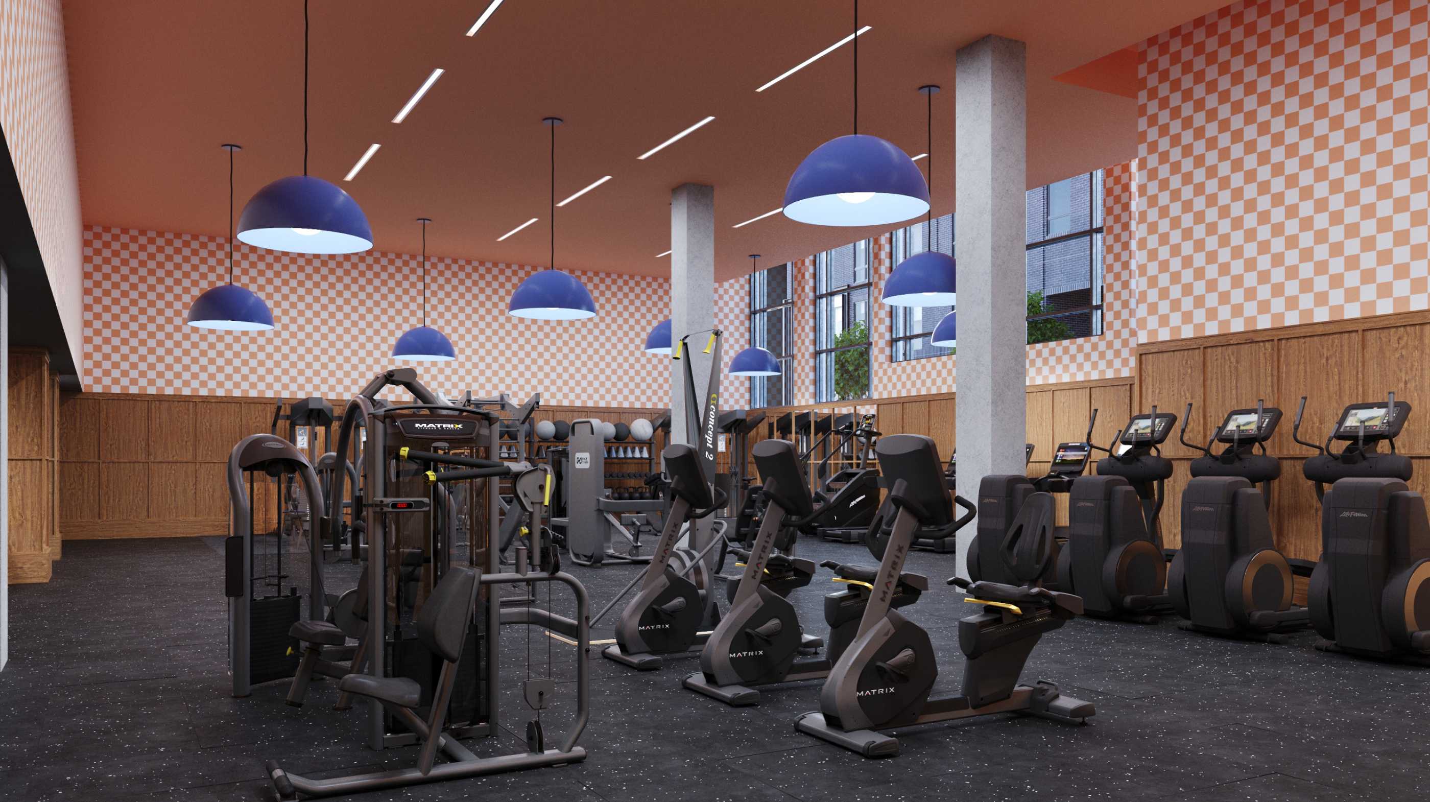 A state-of-the-art fitness center