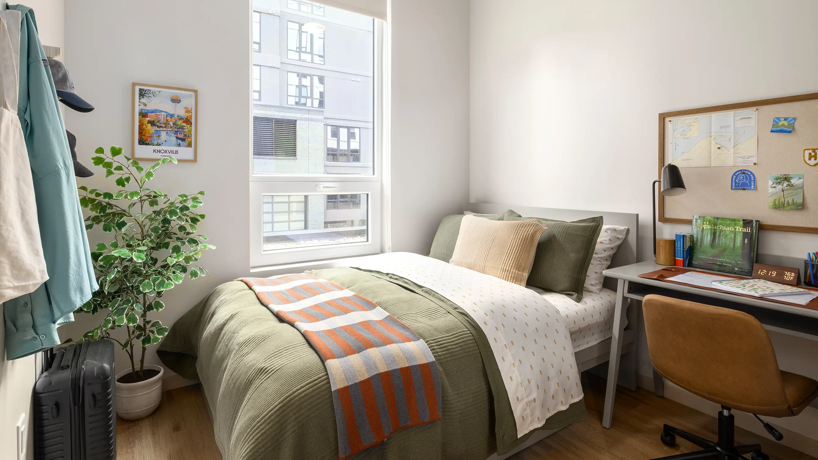 furnished bedroom