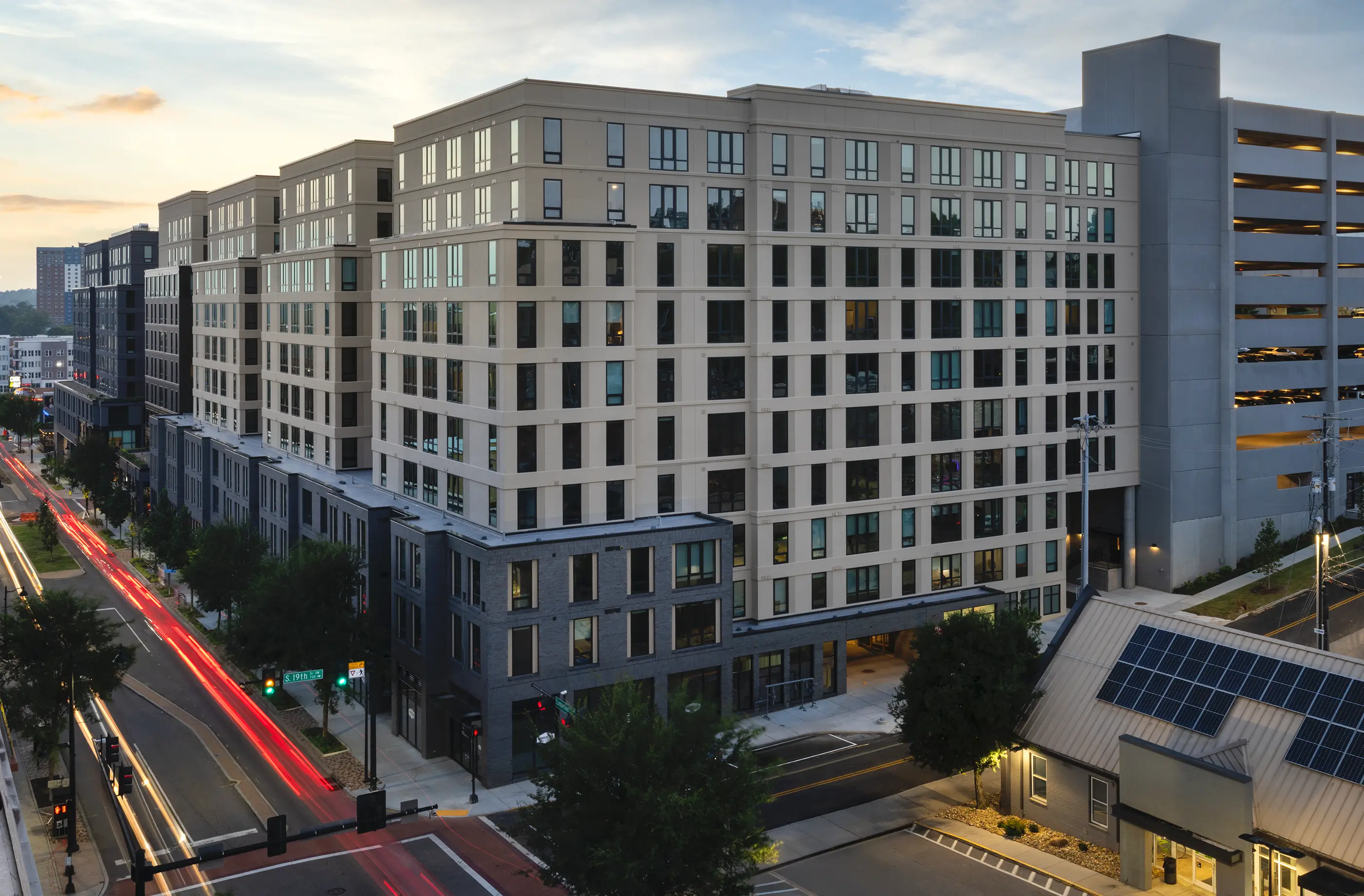 apartment building exterior