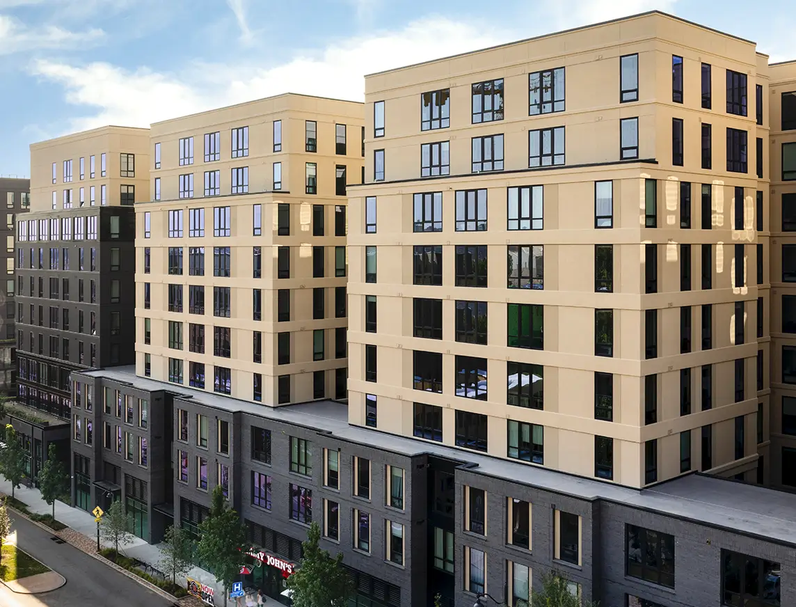 apartment building exterior