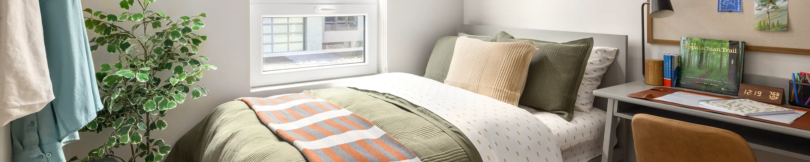 furnished bedroom